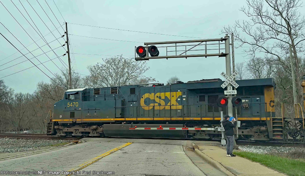 CSX 5470 leads B157.